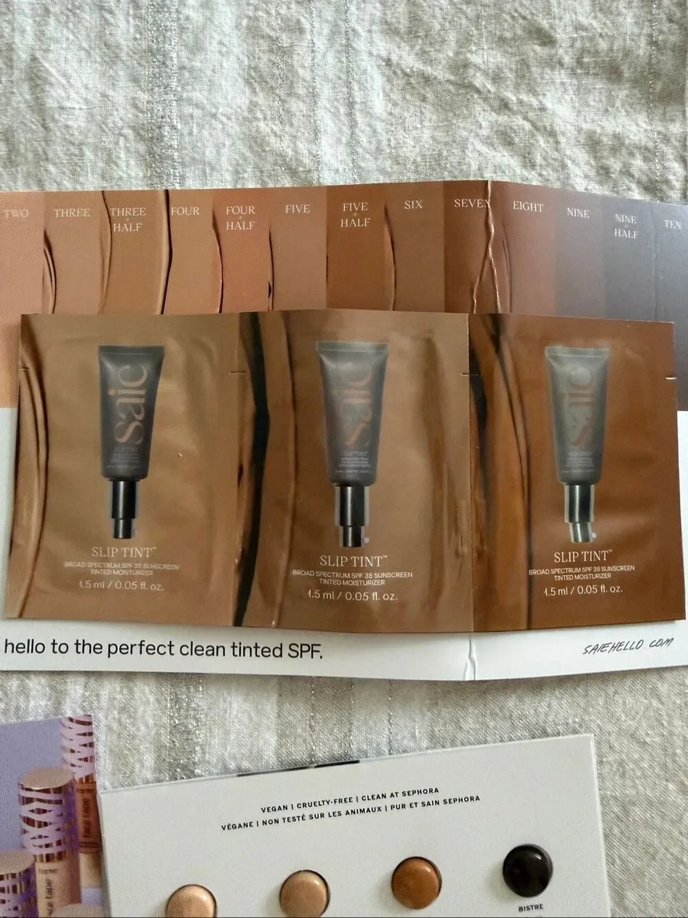 Sephora Foundation Sample Set